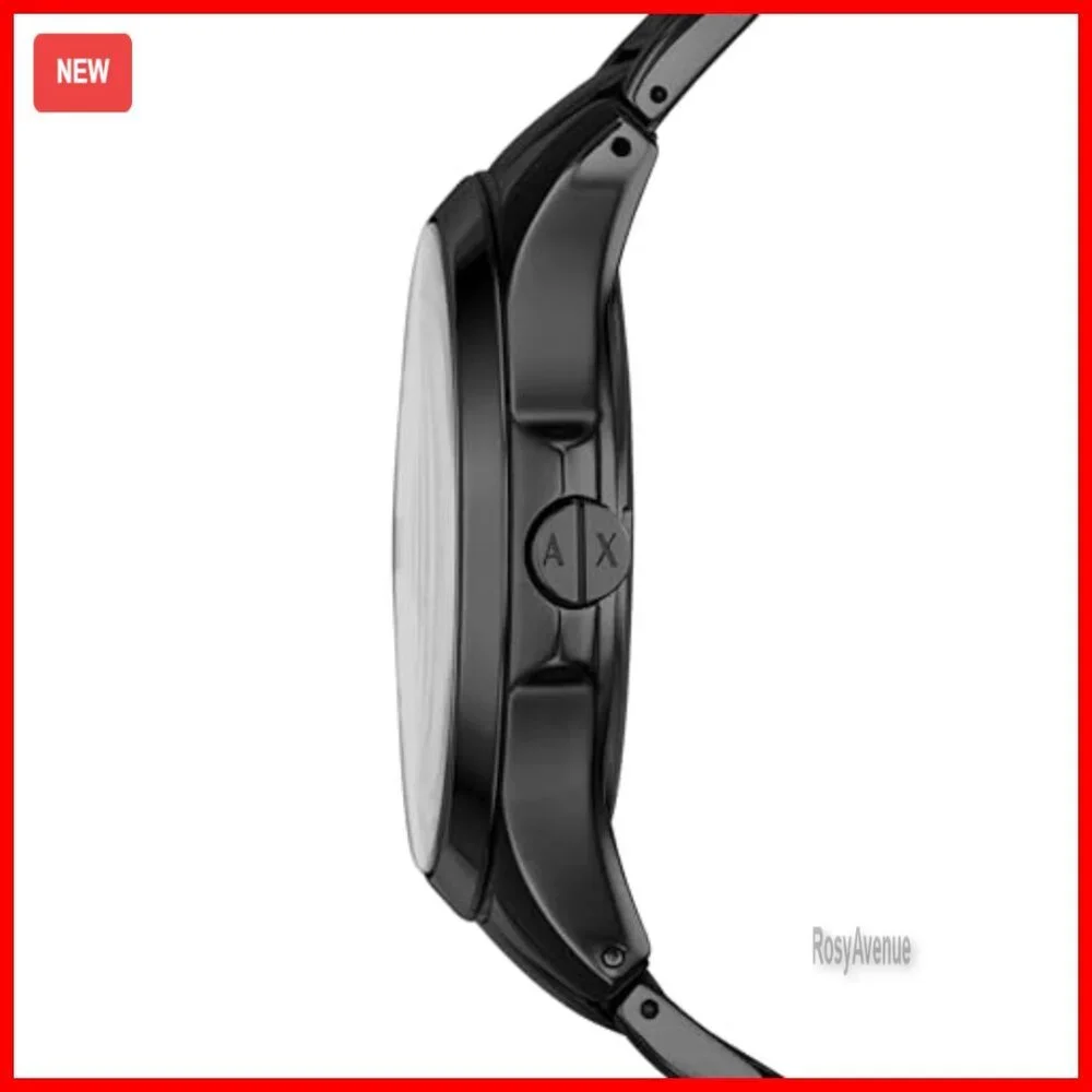 Men's Stainless Steel Watch with Quartz Movement, 50m Water Resistant